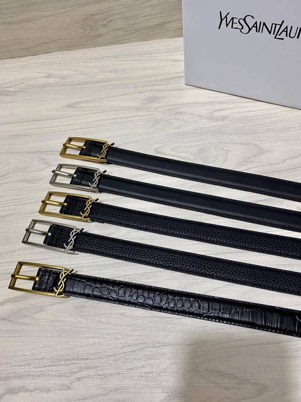 Y*SL  Belts Top Quality 35MM