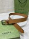 G*ucci Belts Top Quality 35MM