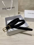 Y*SL  Belts Top Quality 35MM