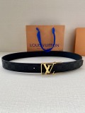 L*ouis V*uitton Belts Top Quality  34MM