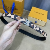 L*ouis V*uitton Belts Top Quality  30MM