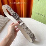 G*ucci Belts Top Quality 30MM
