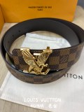 L*ouis V*uitton Belts Top Quality 30MM