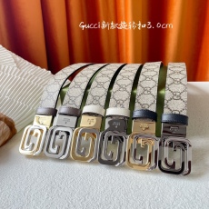 G*ucci Belts Top Quality 30MM
