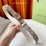 G*ucci Belts Top Quality 30MM