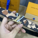 L*ouis V*uitton Belts Top Quality  30MM
