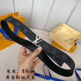 L*ouis V*uitton Belts Top Quality  35MM