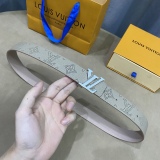 L*ouis V*uitton Belts Top Quality  30MM