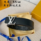 L*ouis V*uitton Belts Top Quality  35MM
