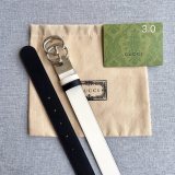 G*ucci Belts Top Quality 30MM