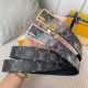 L*ouis V*uitton Belts Top Quality  40MM