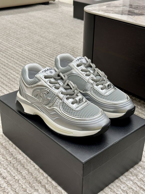 Women C*hanel Top Sneaker