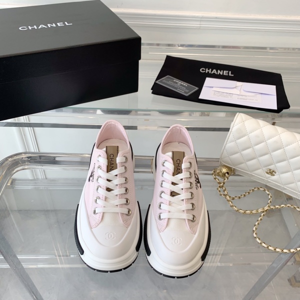 Women C*hanel Top Sneaker