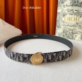 D*ior Belts Top Quality  35MM