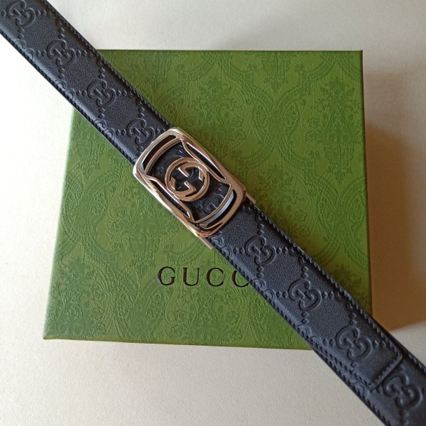 G*ucci Belts Top Quality  34MM
