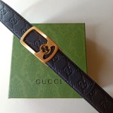 G*ucci Belts Top Quality  34MM