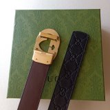 G*ucci Belts Top Quality  34MM