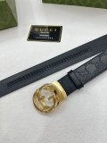 G*ucci Belts Top Quality  34MM