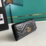 G*ucci Wallets Top Quality  18*10.5*4.5CM
