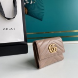 G*ucci Wallets Top Quality  12.5*10*3CM