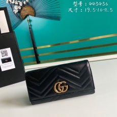 G*ucci Wallets Top Quality  18*10.5*4.5CM
