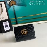 G*ucci Wallets Top Quality  12.5*10*3CM
