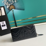 G*ucci Wallets Top Quality  19*10.5*2.5CM