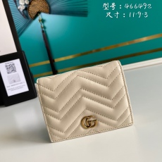 G*ucci Wallets Top Quality  11*9*3CM