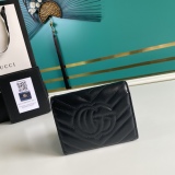 G*ucci Wallets Top Quality  12.5*10*3CM