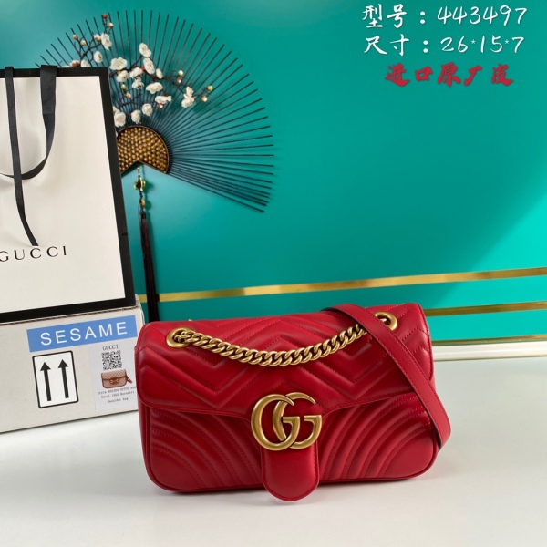 G*ucci Top Bag  26*15*7CM