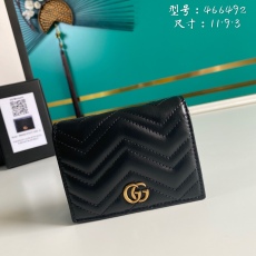 G*ucci Wallets Top Quality  11*9*3CM