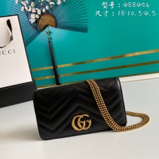 G*ucci Bag Top Quality  18*10.5*4.5CM