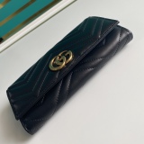 G*ucci Wallets Top Quality  18*10.5*4.5CM