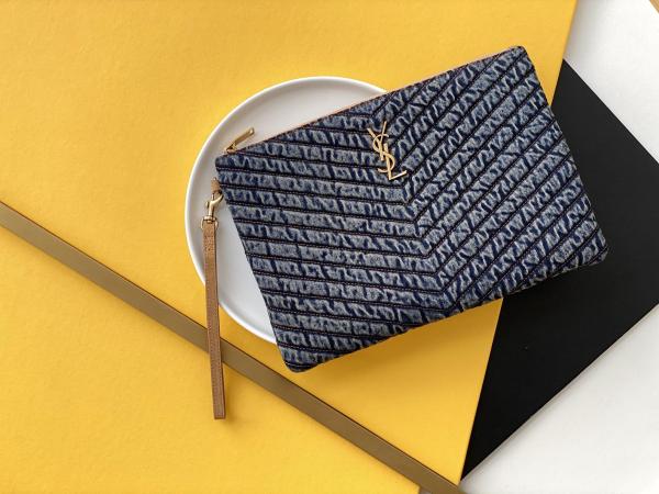 Y*SL Top Bag   30*22*1.5CM