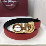 F*erragamo Belts Top Quality  25MM