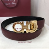 F*erragamo Belts Top Quality  25MM