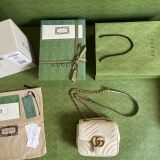 G*ucci Bag Top Quality 18*13.5*8CM