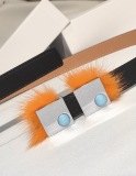 F*endi Belts Top Quality  20MM