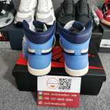 Air Jordan 1 Retro High Obsidian UNC 555088-140