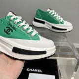 Women C*hanel Top Sneaker