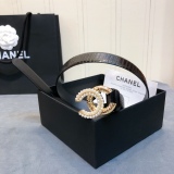 C*hanel Belts Top Quality  30MM
