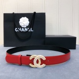 C*hanel Belts Top Quality  30MM