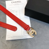 C*hanel Belts Top Quality  30MM