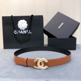 C*hanel Belts Top Quality  30MM