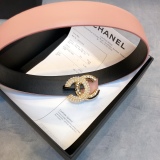 C*hanel Belts Top Quality  30MM