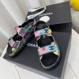 Women  C*hanel  Top Sandals
