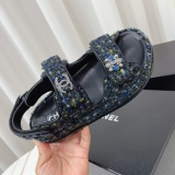 Women  C*hanel  Top Sandals