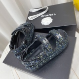 Women  C*hanel  Top Sandals