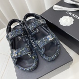 Women  C*hanel  Top Sandals