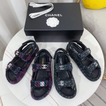 Women  C*hanel  Top Sandals